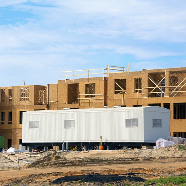 construction site office trailers are available in a variety of sizes, from single-wide to multi-section units, to accommodate different project needs